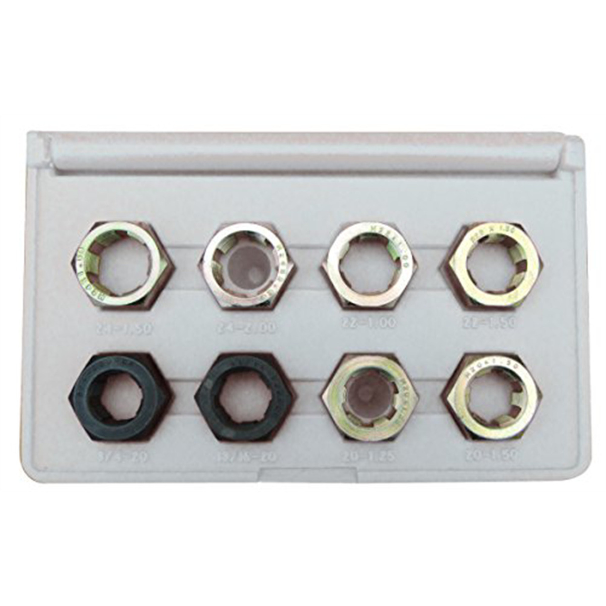 Lang Tools Spindle Rethread Kit — 8-Piece, SAE, Model# KAS2579